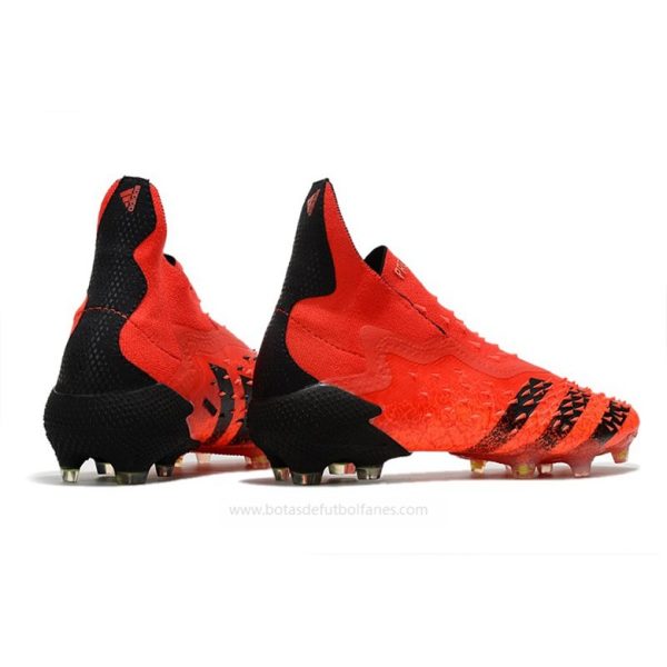 Adidas Predator Freak FG Meteorite Rojo Negro